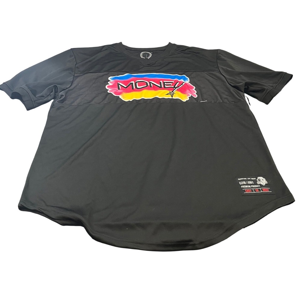 Maxi Milian Jersey Shirt‎ Mens 5XL Black Money Graphic Short Sleeve Premium